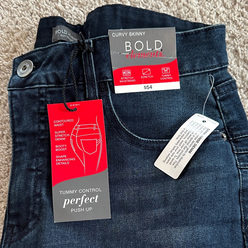 BOLD elements Dark Denim Jeans